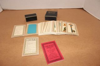 Rare Oracle Belline.  Oracle Cards And Instructions 1961 Vintage Tarot