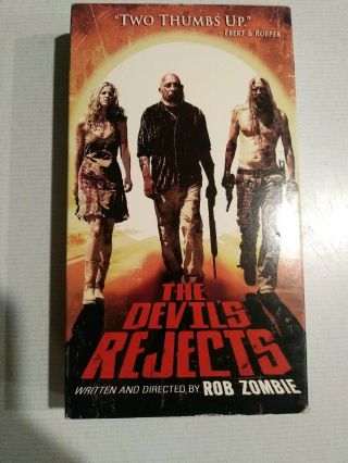 The Devils Rejects Vhs Rare,  Rob Zombie