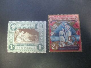 Nsw Stamps: Charity Set - Rare Great Item (g87)