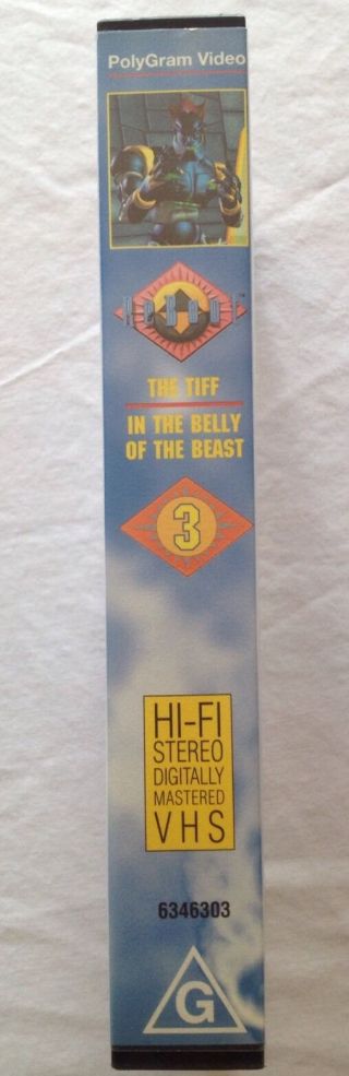 Reboot: Volume 3,  The Tiff / In The Belly Of The Beast.  Kids TV Cartoon Rare 90s 3