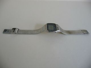 RARE Seiko A358 5000 Toyota Cup digital LCD display wrist watch; Football 1980 ' s 2
