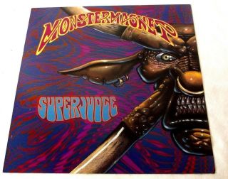 Monster Magnet Superjudge 1993 Poster Promo Flat 12x12 Ultra Rare Not Cd Or Lp