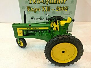 Ertl 1/16 John Deere 520 Sfw Tractor Two - Cylinder Club Expo 12 2002 Rare