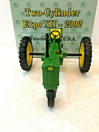 Ertl 1/16 John Deere 520 SFW Tractor Two - Cylinder Club Expo 12 2002 Rare 6