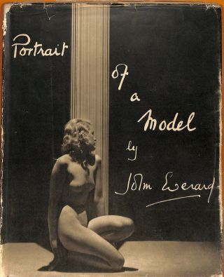 Portrait Of A Model By John Everard Rare Nude 1st Edition 1939