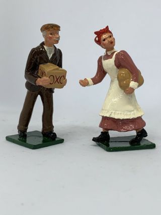 Vintage Rare Marlborough Boxed Lead Toy Figures E6 The Pledges (5)