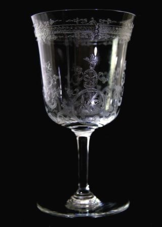 Rare Vintage Baccarat Lafayette Water Goblet