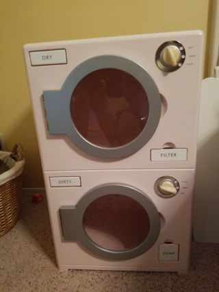 Pottery Barn Kids Retro Washer And Dryer Pink,  Rare And Hard To Find