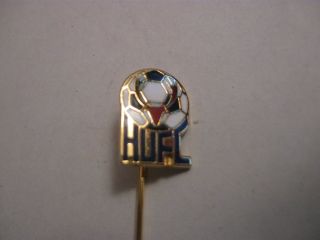 Rare Old Hartlepool United Football Club Enamel Stick Pin Badge By C.  R.  Moore Ltd