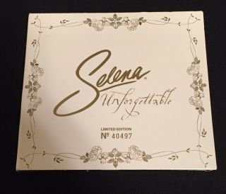 Selena Unforgettable Limited Edition Very Rare 2 Cd Set 2005 Emi 7243 8 73407 25