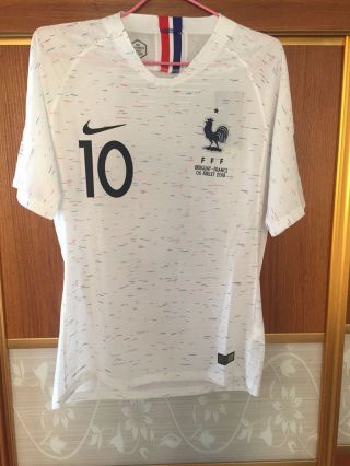 France Kylian Mbappe World Cup Rare Match Version Jersey V Uruguay 6 July 2018