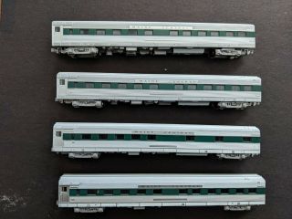 N Scale Kato Custom Maine Central Coaches - Very Rare.