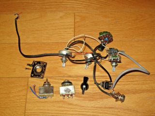 Rare 1978 Ibanez Musician Mc300 Complete Wiring Assembly W/ Varitone