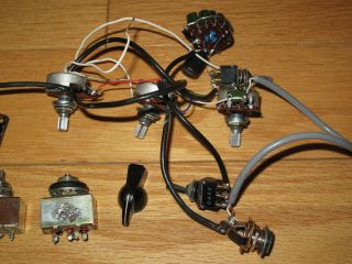 Rare 1978 IBANEZ MUSICIAN MC300 Complete Wiring Assembly w/ Varitone 2