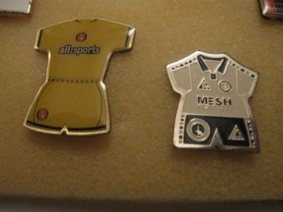 Two Rare Old Charlton Athletic Football Club Kits Metal Press Pin Badges