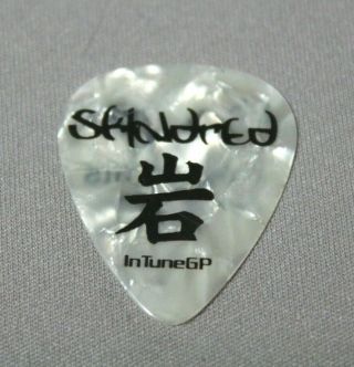 Skindred // 2009 Shark Bites & Dog Fights Tour Guitar Pick // Across Japan Rare