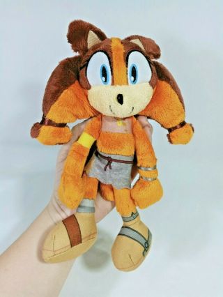Sticks The Badger Sonic Boom Plush Doll Stuffed Toy Sega Tomy Rare 9 "