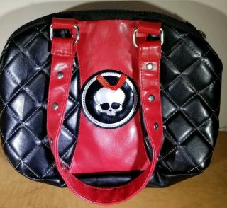 Monster High Frankie Stein Childs/cosplay Purse 1st Wave Red Black Rare