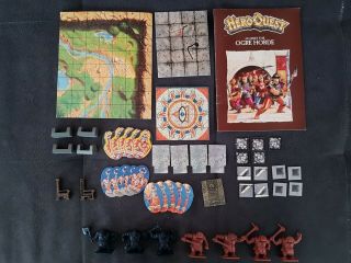 Heroquest Expansion Against Ogre Horde Rare English No Box