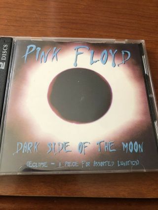 Pink Floyd Dark Side Of The Moon (eclipse - A Piece For Assorted Lunatics) Rare Oop