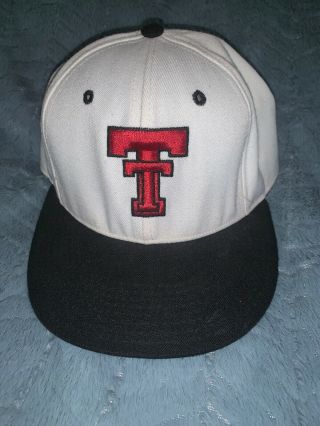 Rare Vintage Roxxi Texas Tech Red Raiders Cap Hat 7 1/2