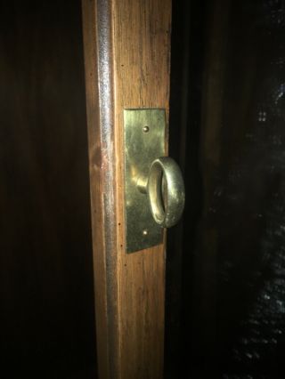 Rare Vintage Drexel Accolade Ii Campaign Brass Door Handle Hardware