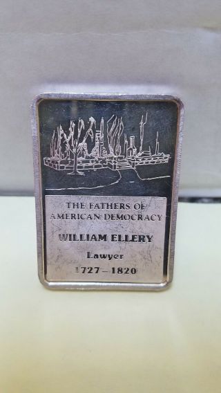 1978 Hamilton William Ellery Serial 684 Silver Art Bar RARE 2