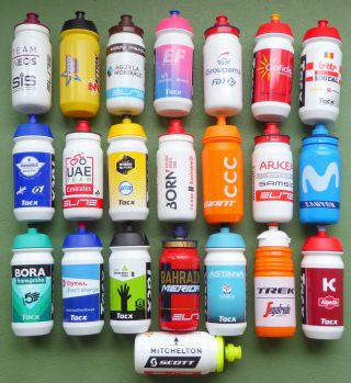 Rare 2019 Tour De France Water Bottle Set - Ineos Ef - Cannondale Cofidis