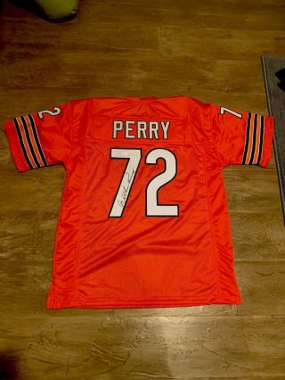 William Perry Chicago Bears Hof Signed Jersey Jsa Certified Auto Autograph Rare