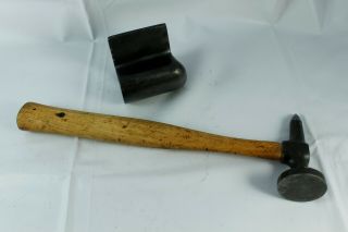 Vintage Fairmount 164 - G Short Pick Hammer with rare Fisher Body Dolly 2