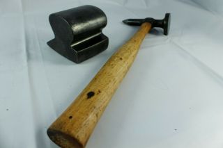 Vintage Fairmount 164 - G Short Pick Hammer with rare Fisher Body Dolly 5