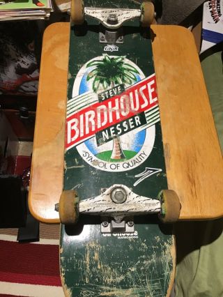 Birdhouse Steve Nesser Skateboard Deck Trucks Wheels Bearings Rare