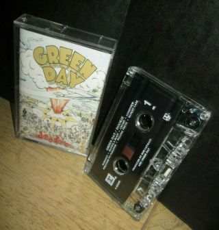 Rare Green Day Dookie 1994 Cassette Tape Punk The Offspring Blink 182 Nirvana