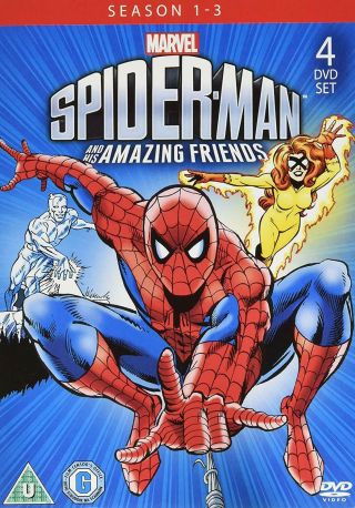 Rare Spider - Man And His Friends - The Complete Series - Dvds,  Bonus