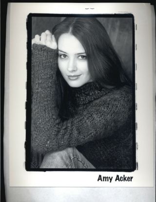 Amy Acker - 8x10 Headshot Photo W/ Resume - Angel - Alias Rare
