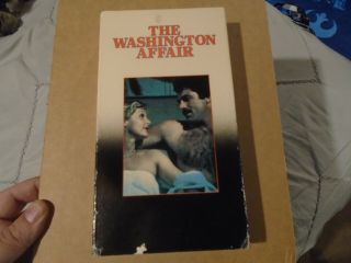 The Washington Affair 1977 Tom Selleck Vhs Rare Oop.