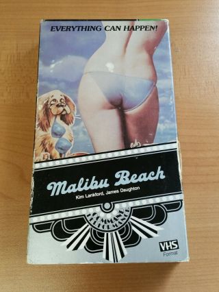 Malibu Beach Vhs Rare Vci Command Performance Sex Comedy