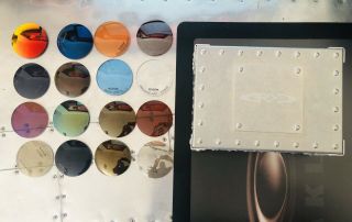 Oakley X Metal Sunglasses Vault Salesman Lens Samples Case Very Rare Display