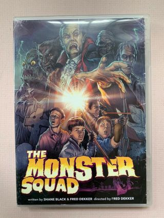The Monster Squad Rare Us Dvd Cult 80s Universal Horror Comedy Movie Classic