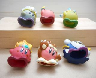 Kirby Finger Puppet Figure Set Nintendo 2006 Toy Rare Japan Vintage 2