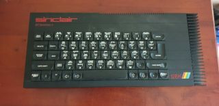 Sinclair Spectrum Zx,  128k Personal Computer (rare To Find) Console Only