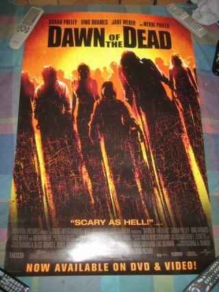 Dawn Of The Dead - 1 Poster - 27x40 - Nmint - Rare