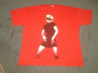 Madonna - The Girlie Show - Rare Vintage Concert/tour T Shirt - Size Medium