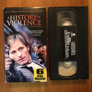 A History Of Violence Vhs Last Major Hollywood Vhs Released Rare