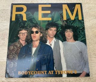 REM Bodycount At Tyrone ' s LP - Live 1980 RARE Vintage Vinyl R.  E.  M. 4