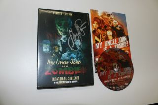 My Uncle John Is A Zombie Theatrical Screener Dvd Rare Signed Hard To Find