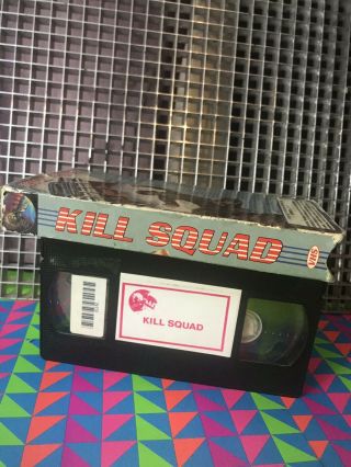 KILL SQUAD - VHS•AIR Video•RARE•Action•Exploitation•1982• 4