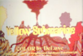 Beatles 16mm Color Sound Movie Trailer Yellow Submarine Long Rare