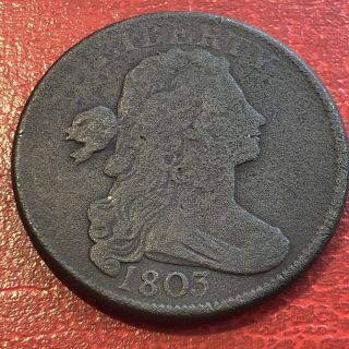 1803 Draped Bust Large Cent Better Grade Rare 13627