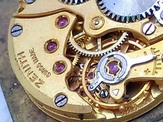 Rare Watch Swiss Zenith Cal.  888 - 6.  Part For Restoration